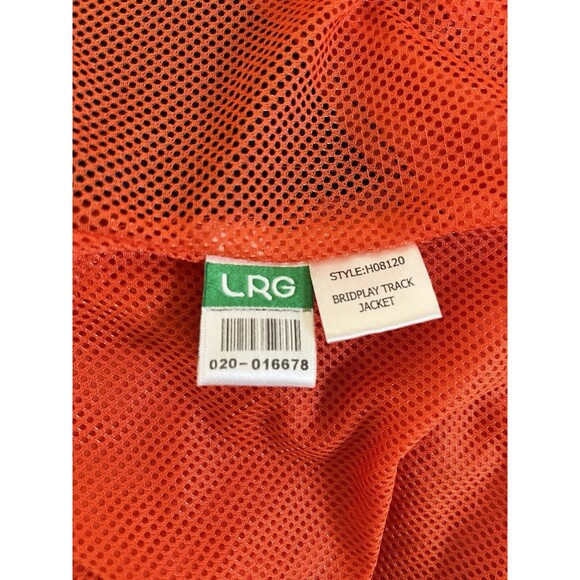 Vintage Retro "Lifted Research Group" LRG BRIDPLAY Track Windbreaker Jacket 2XL - Picture 9 of 15